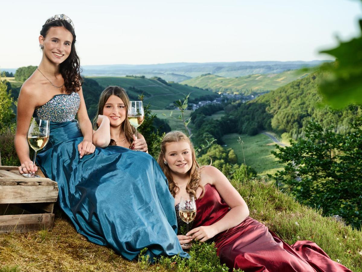 Altes Winzerhaus - Ferienhaus Burgen  Bagian luar foto